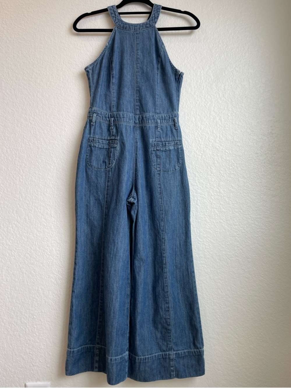 ANTHROPOLOGIE Pilcro Femme Denim Jumpsuit • Size 0 - Picture 6 of 13